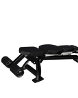 Adjustable bench with decline support - 7 serie