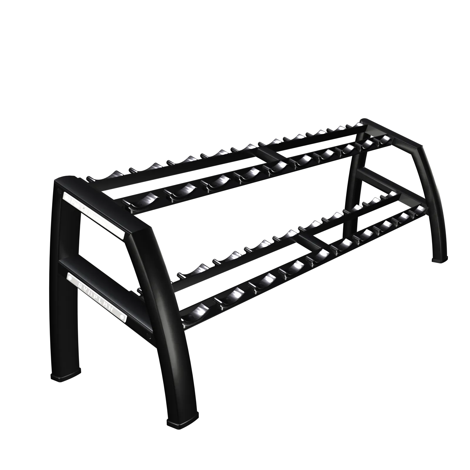 10 pair dumbbell storage rack - 7 serie – Gymplan AS