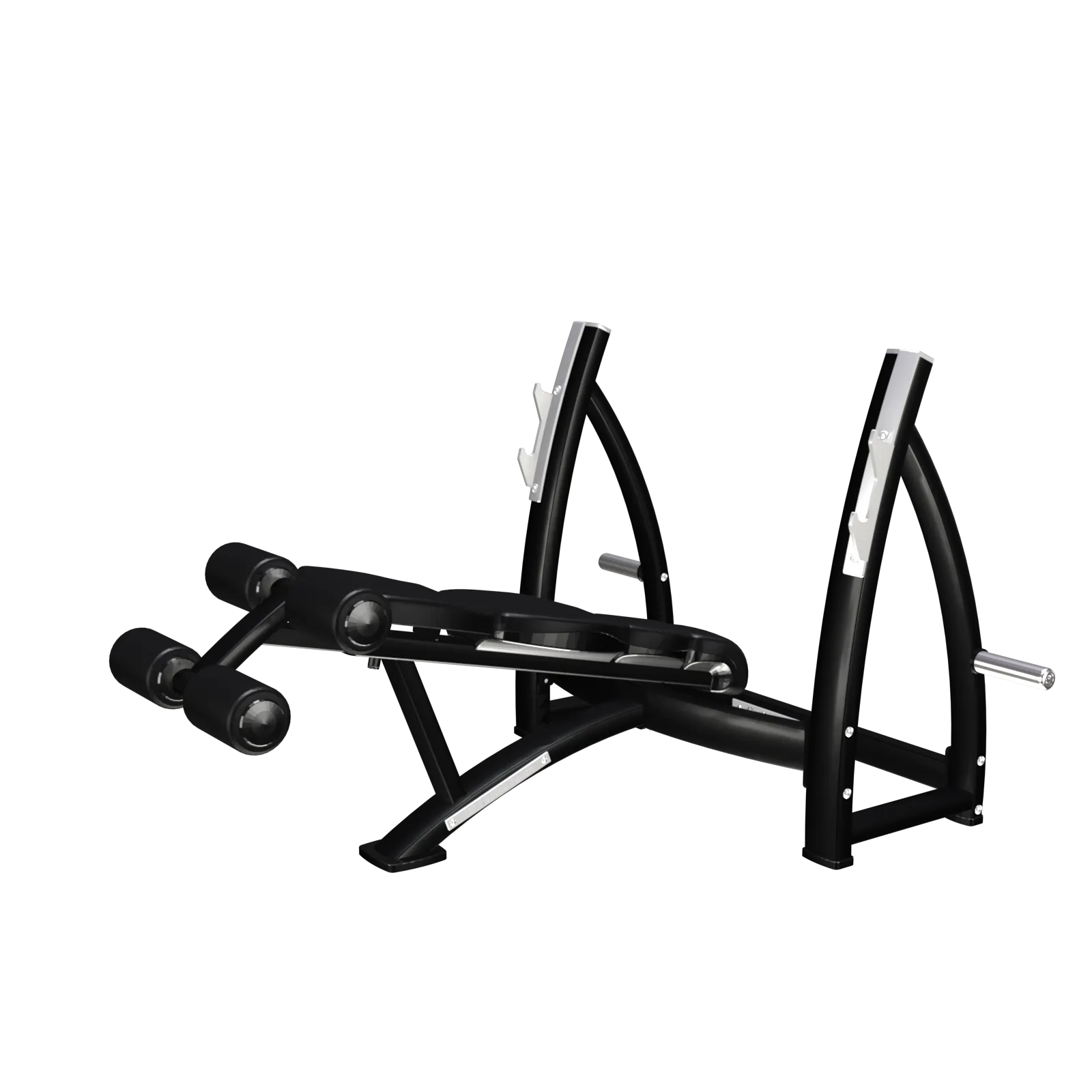 Olympic bar decline bench press - 7 serie