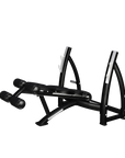 Olympic bar decline bench press - 7 serie