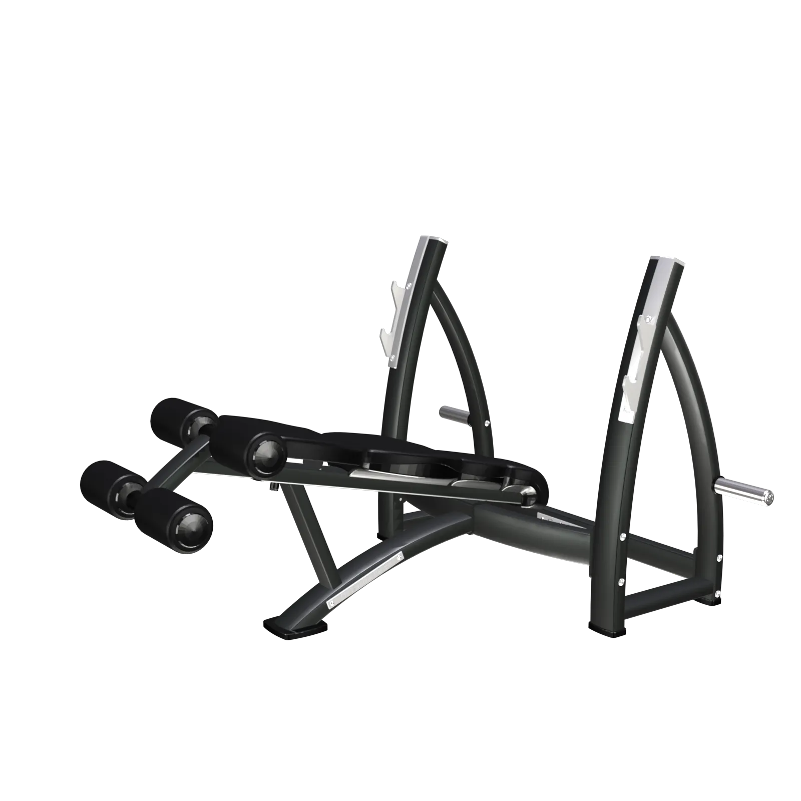 Olympic bar decline bench press - 7 serie