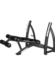 Olympic bar decline bench press - 7 serie