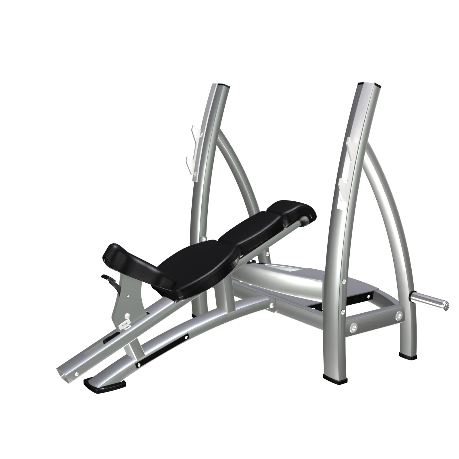 Olympic bar incline bench press - 7 serie