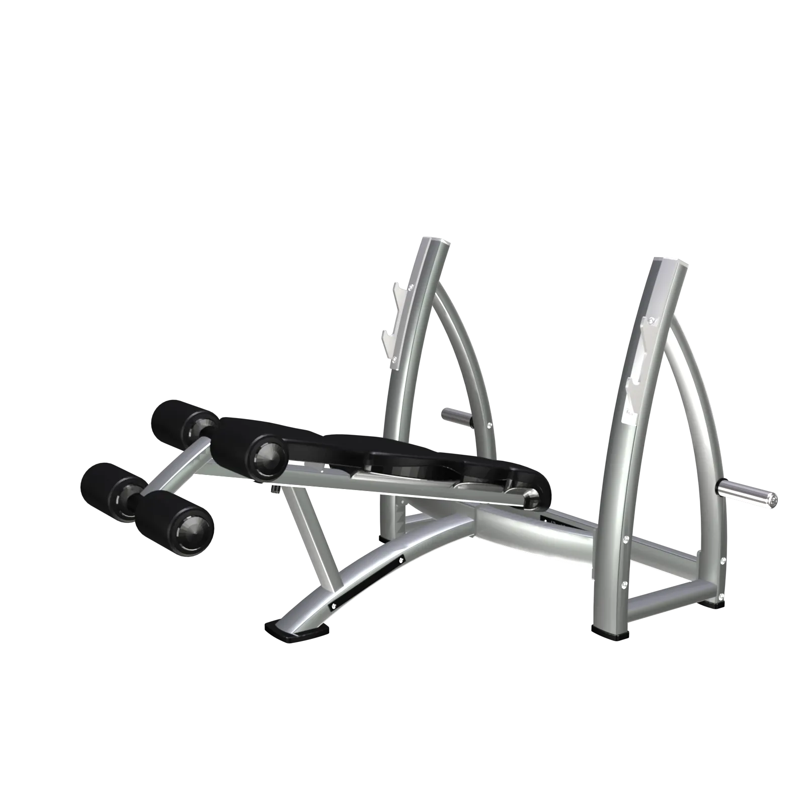 Olympic bar decline bench press - 7 serie