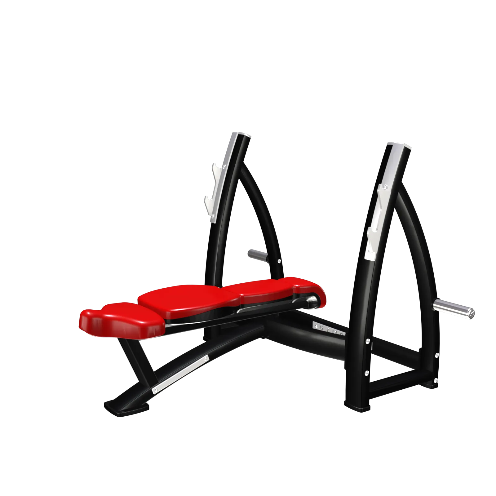 Olympic bar bench press - 7 serie