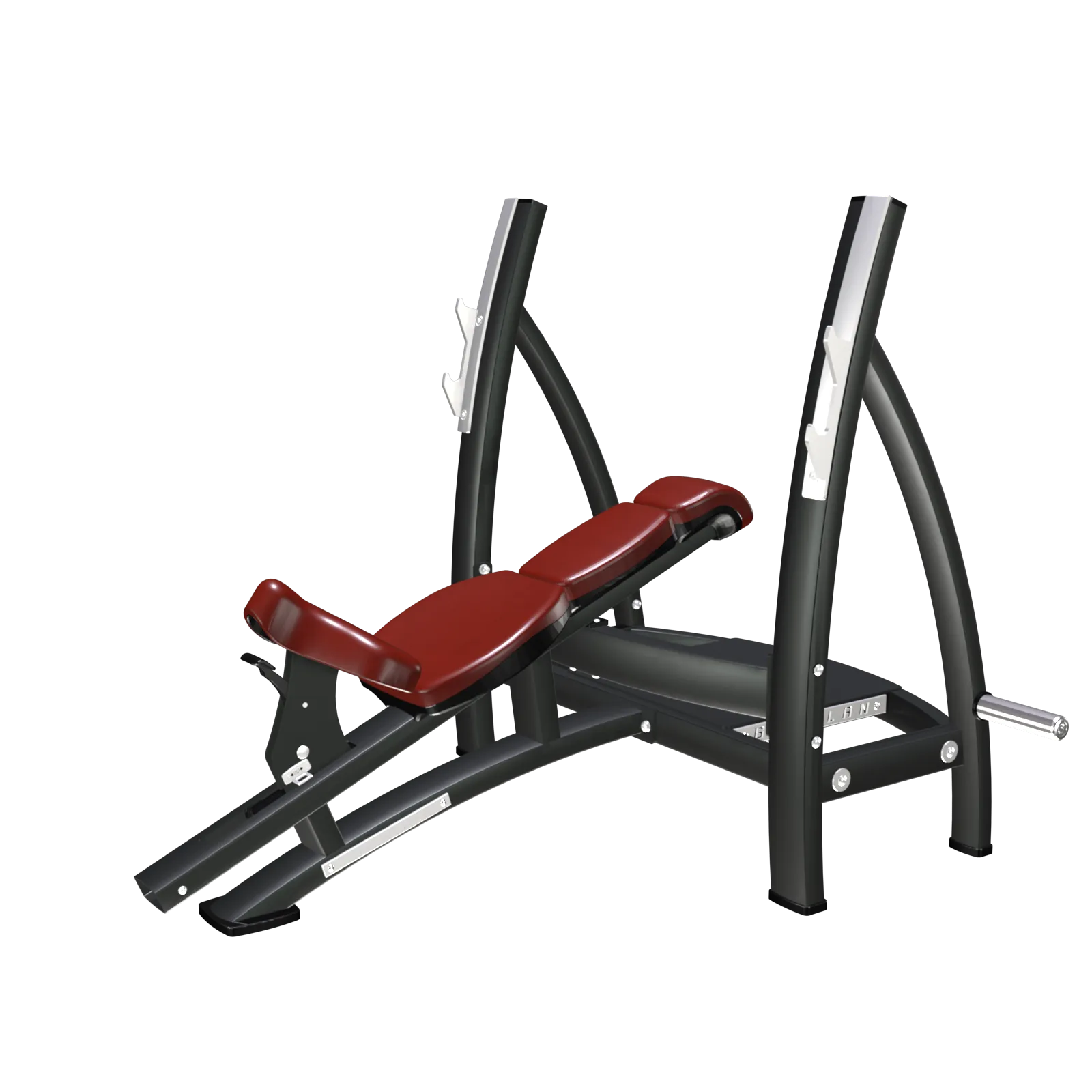 Olympic bar incline bench press - 7 serie