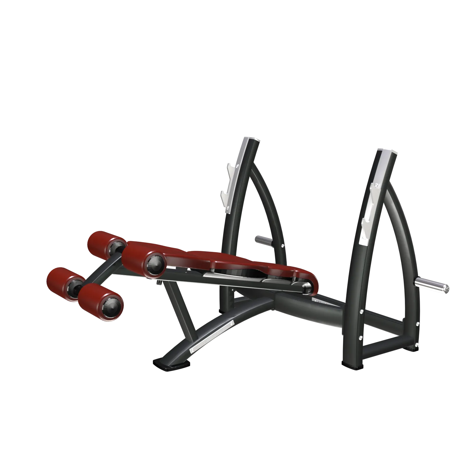 Olympic bar decline bench press - 7 serie