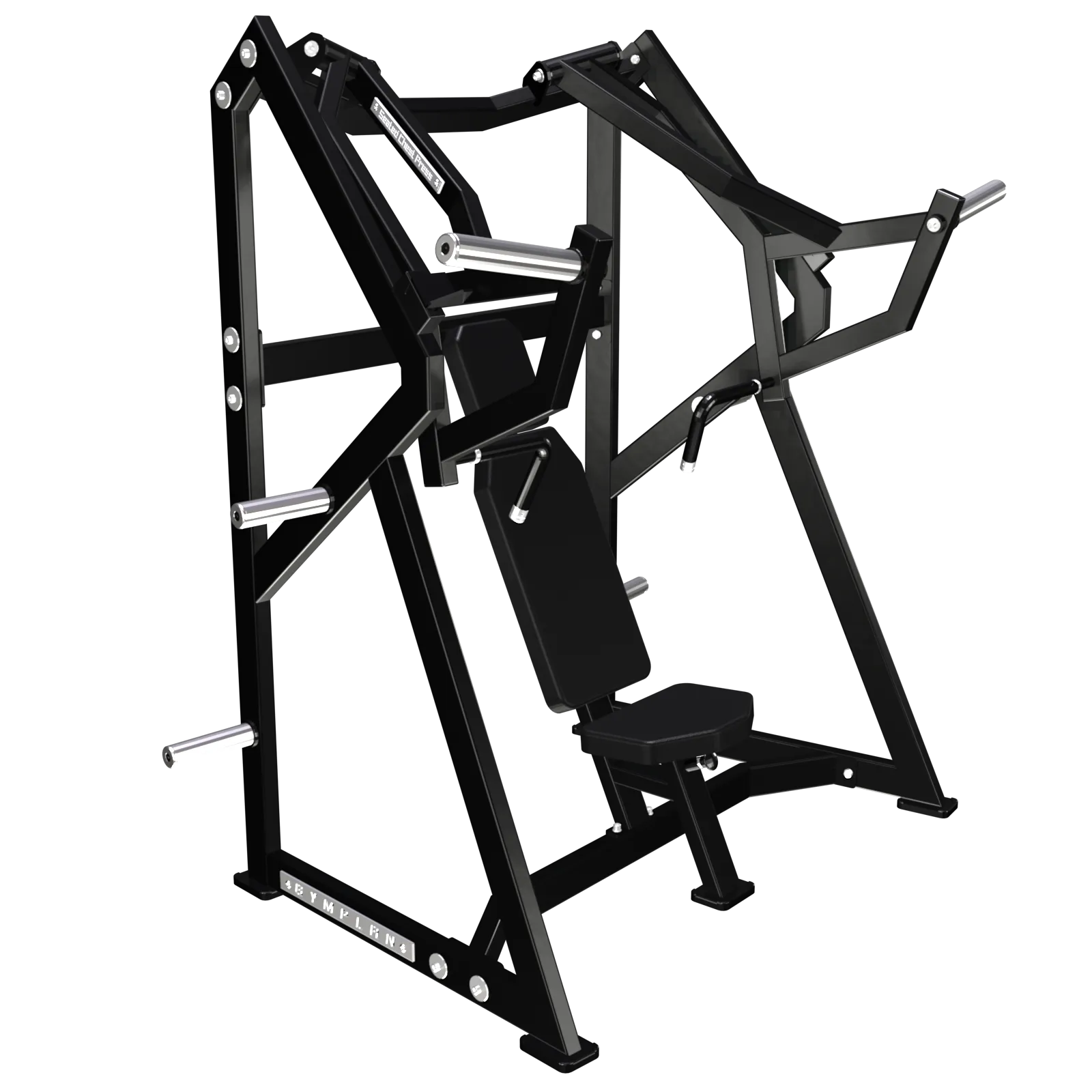 Seated chest press - 8 serie