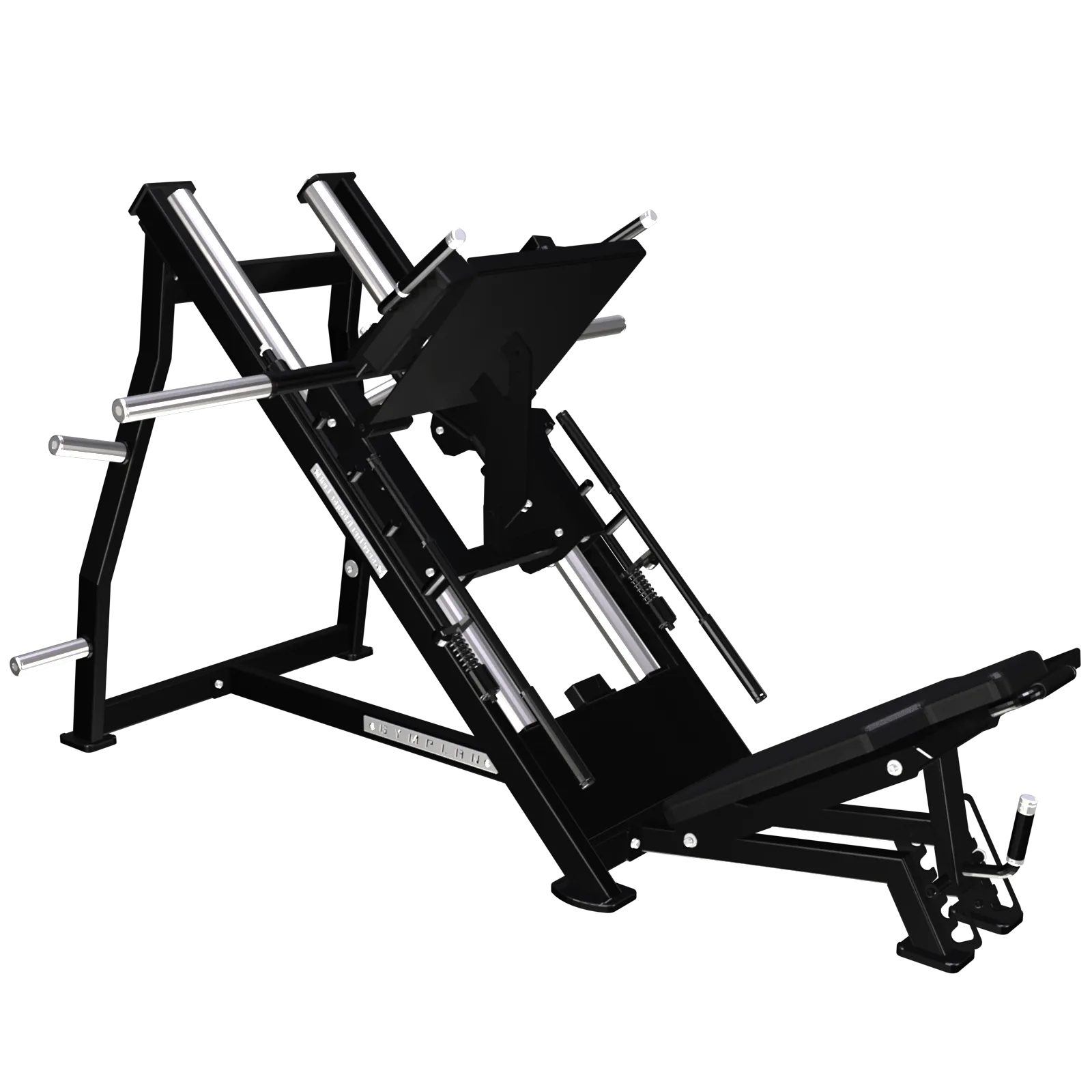 Hack squat and leg press combo - 8 serie