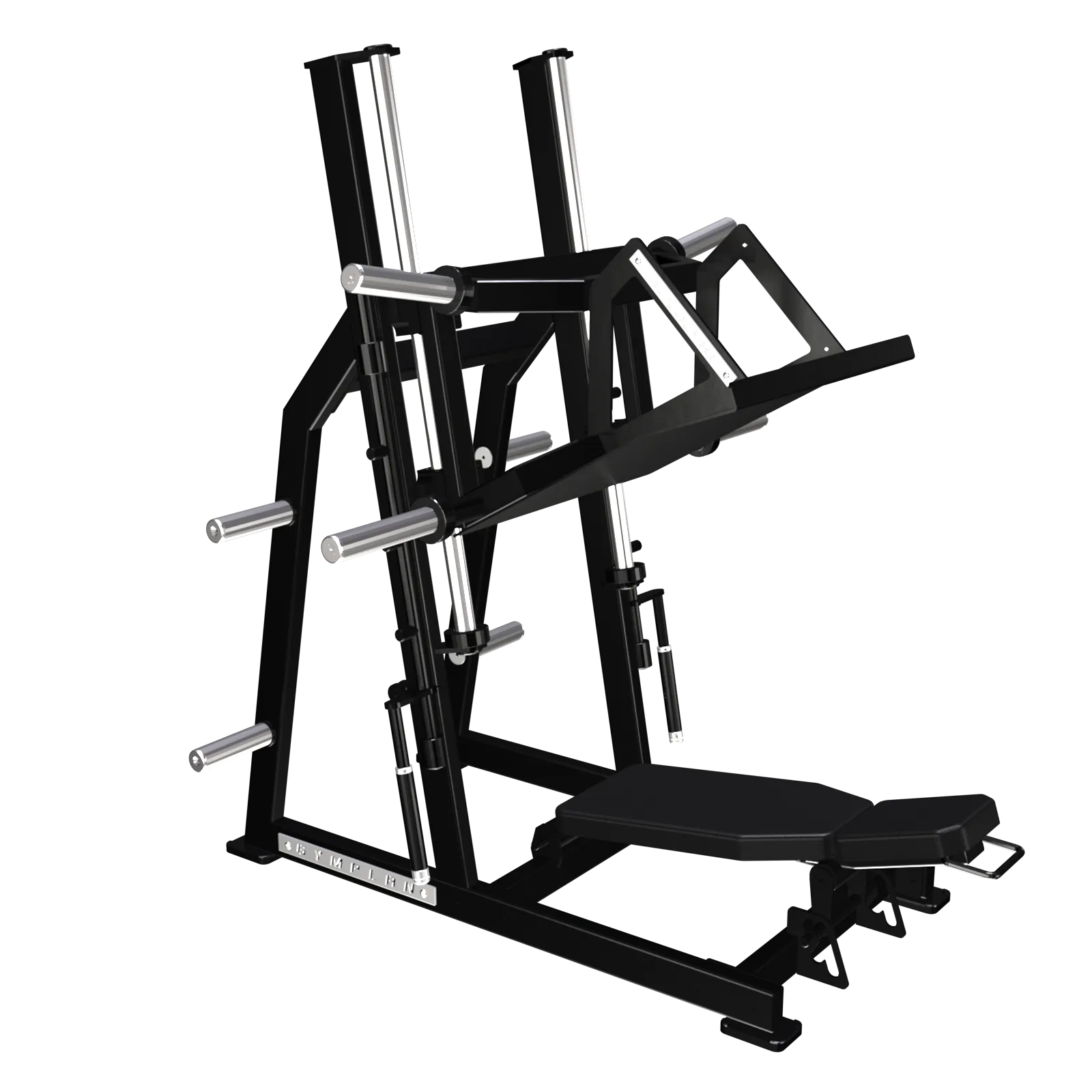 Laying leg press - 8 serie