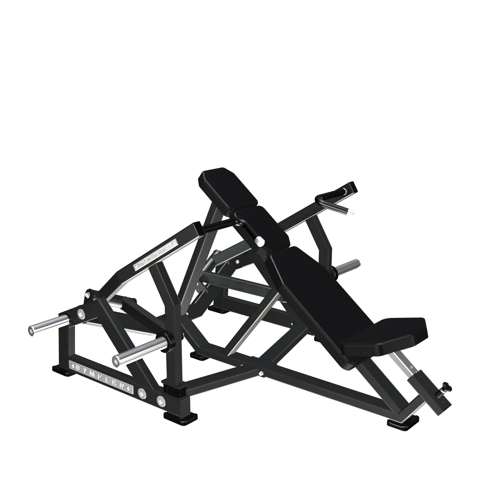 Inclined shoulder press - 8 serie