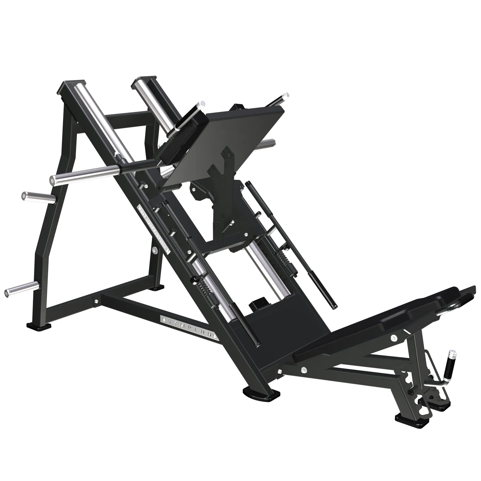 Hack squat and leg press combo - 8 serie