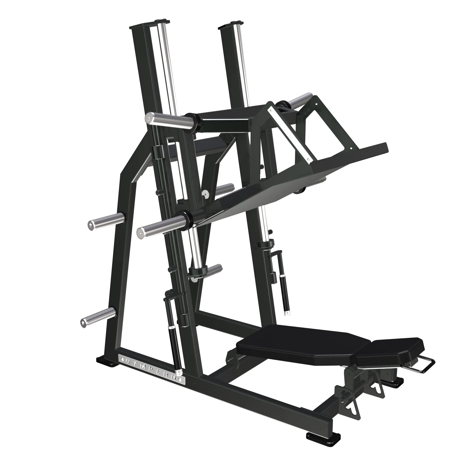 Laying leg press - 8 serie