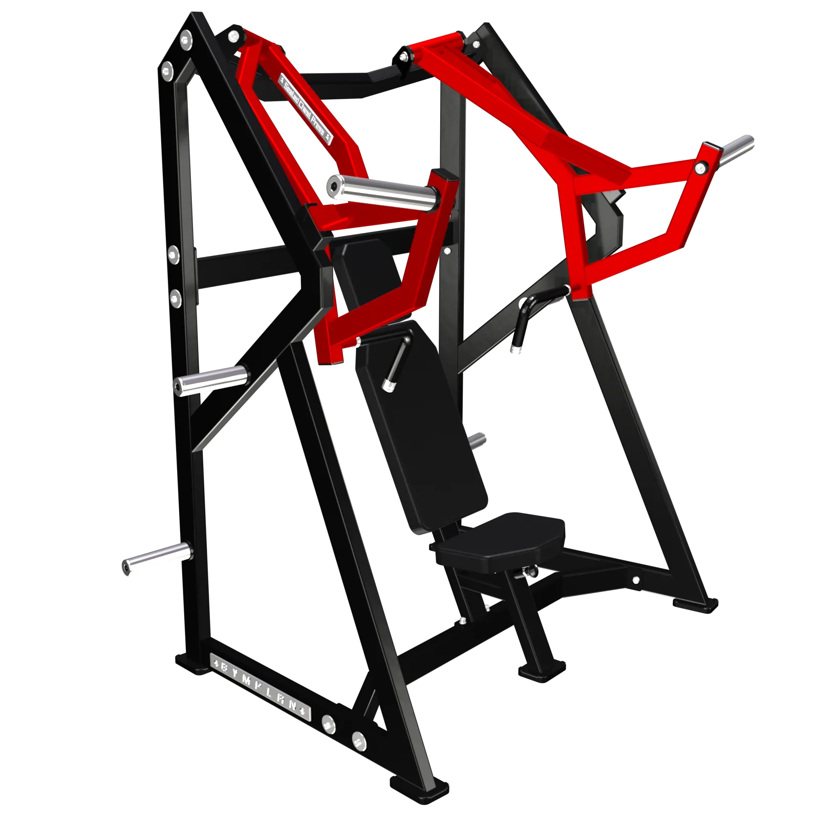 Seated chest press - 8 serie