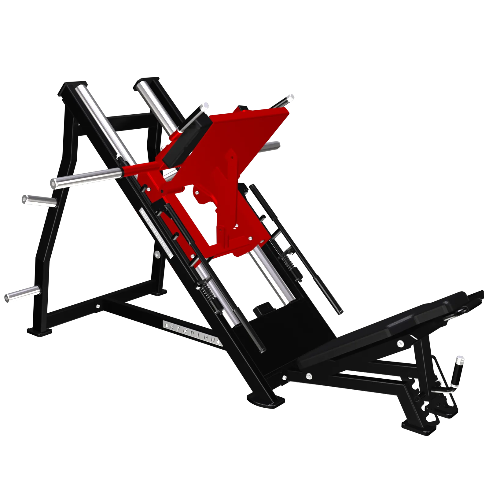 Hack squat and leg press combo - 8 serie