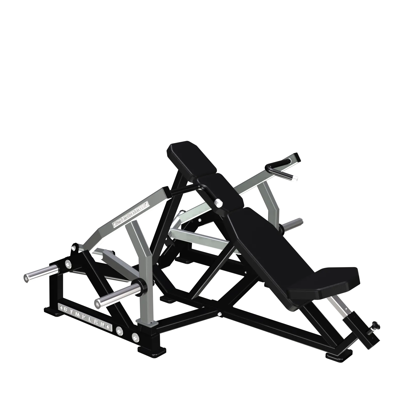 Inclined shoulder press - 8 serie