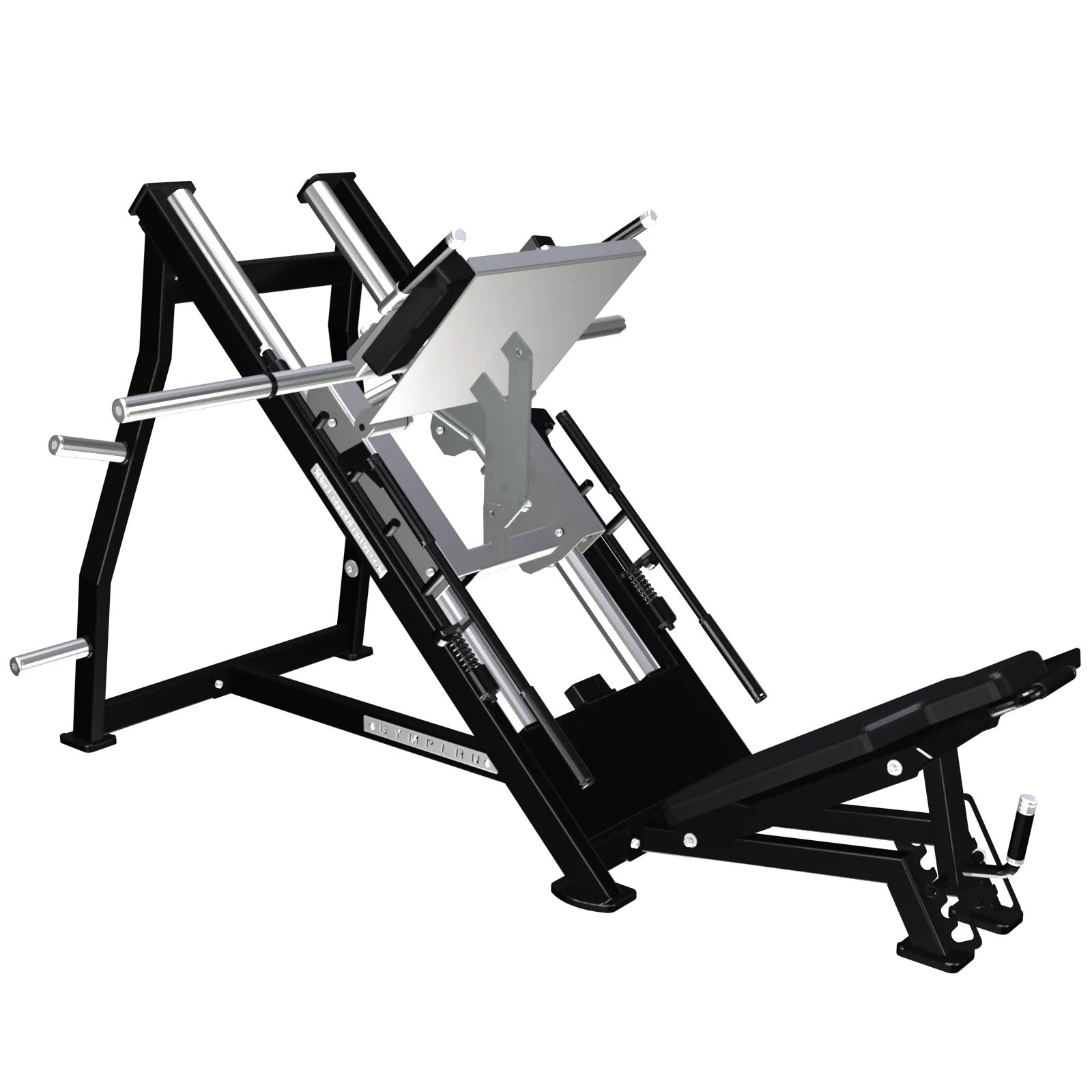 Hack squat and leg press combo - 8 serie