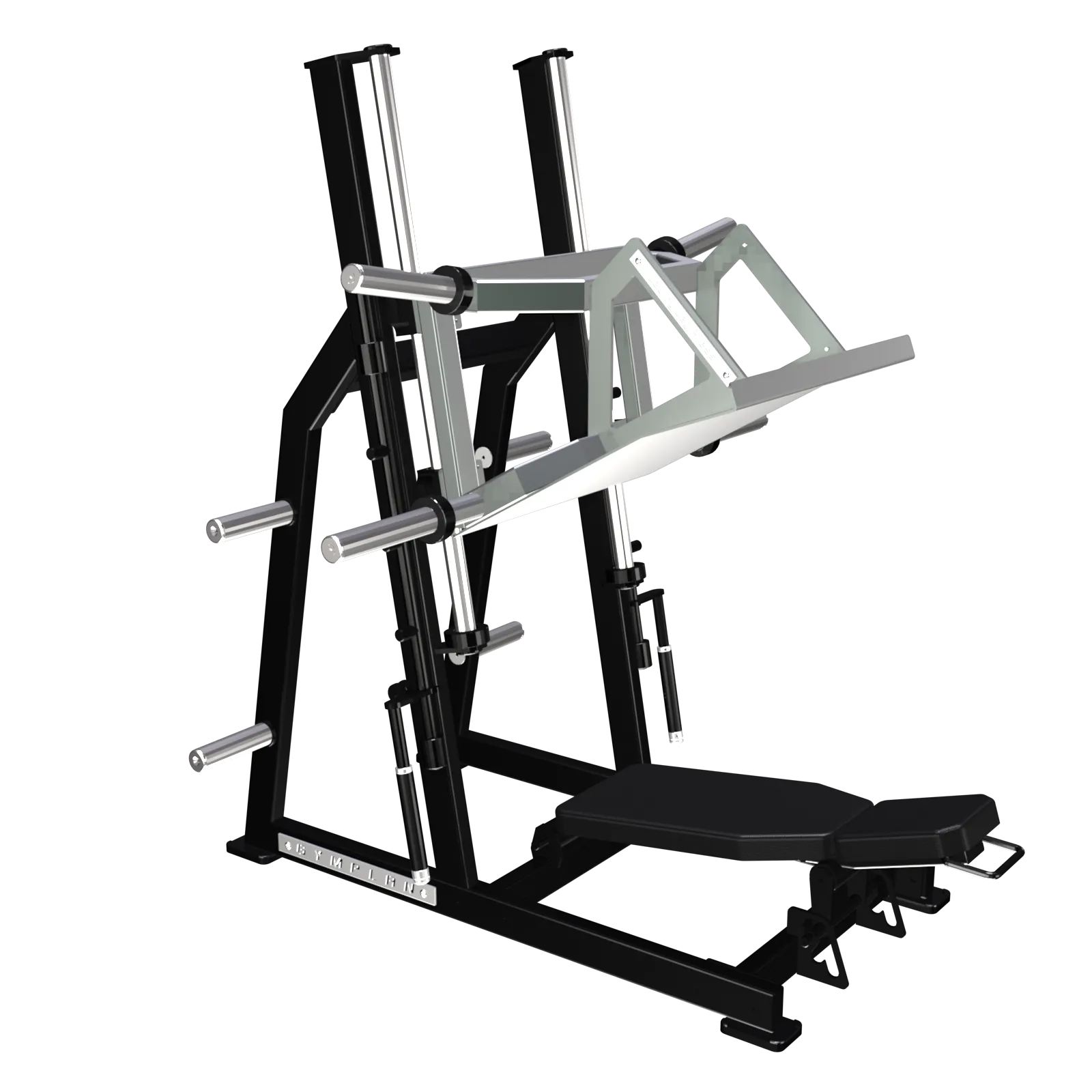 Laying leg press - 8 serie