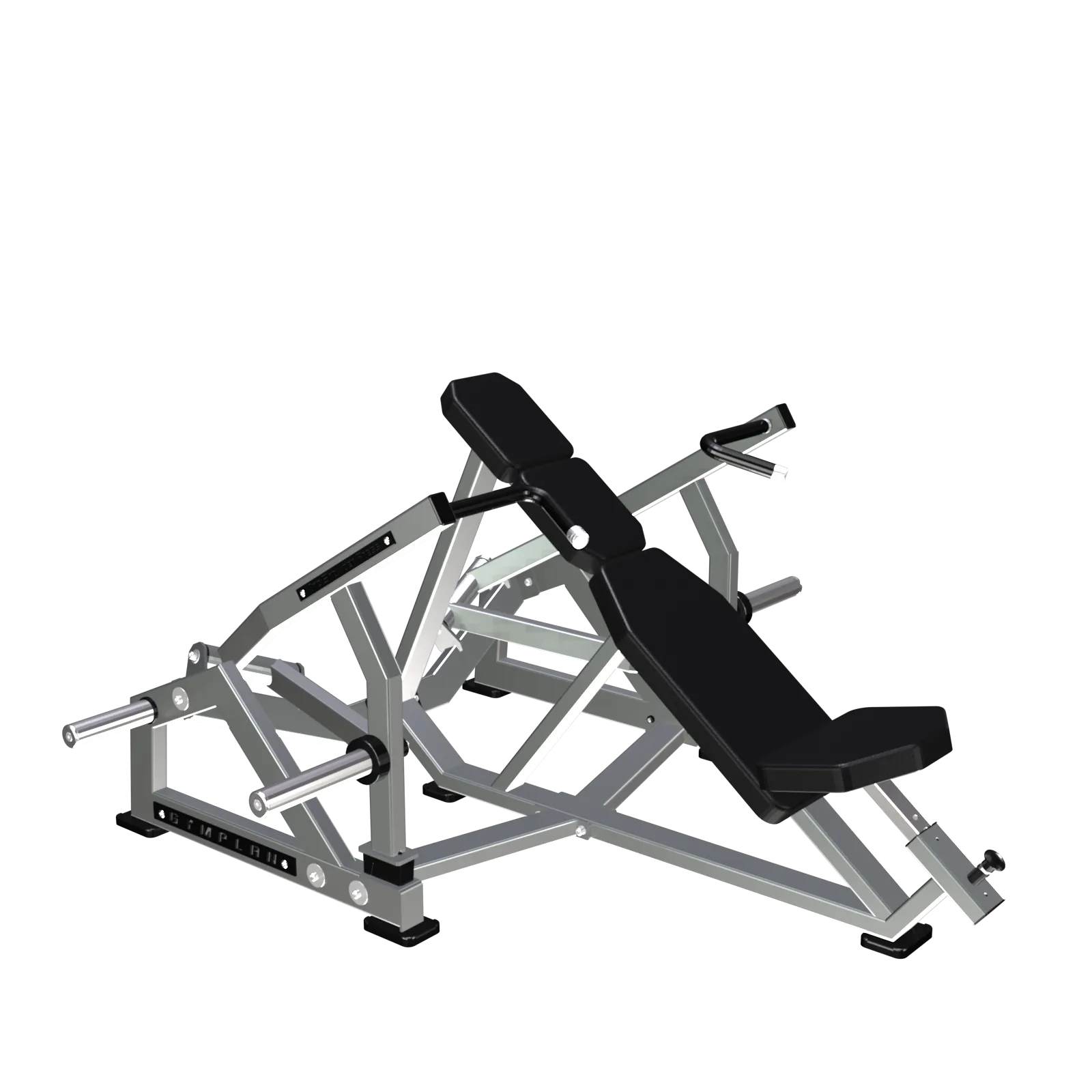 Inclined shoulder press - 8 serie