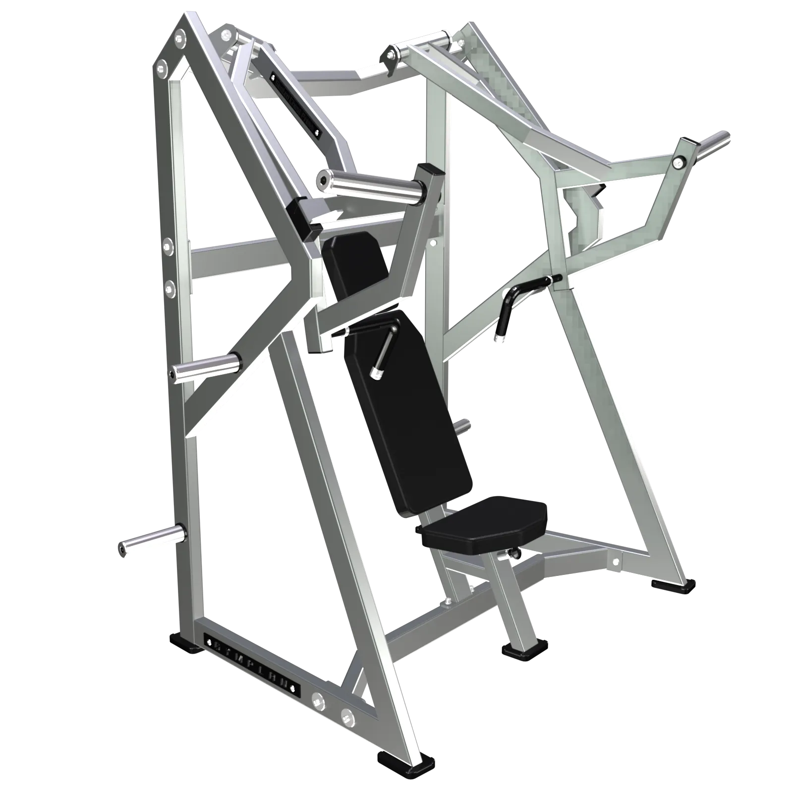 Seated chest press - 8 serie