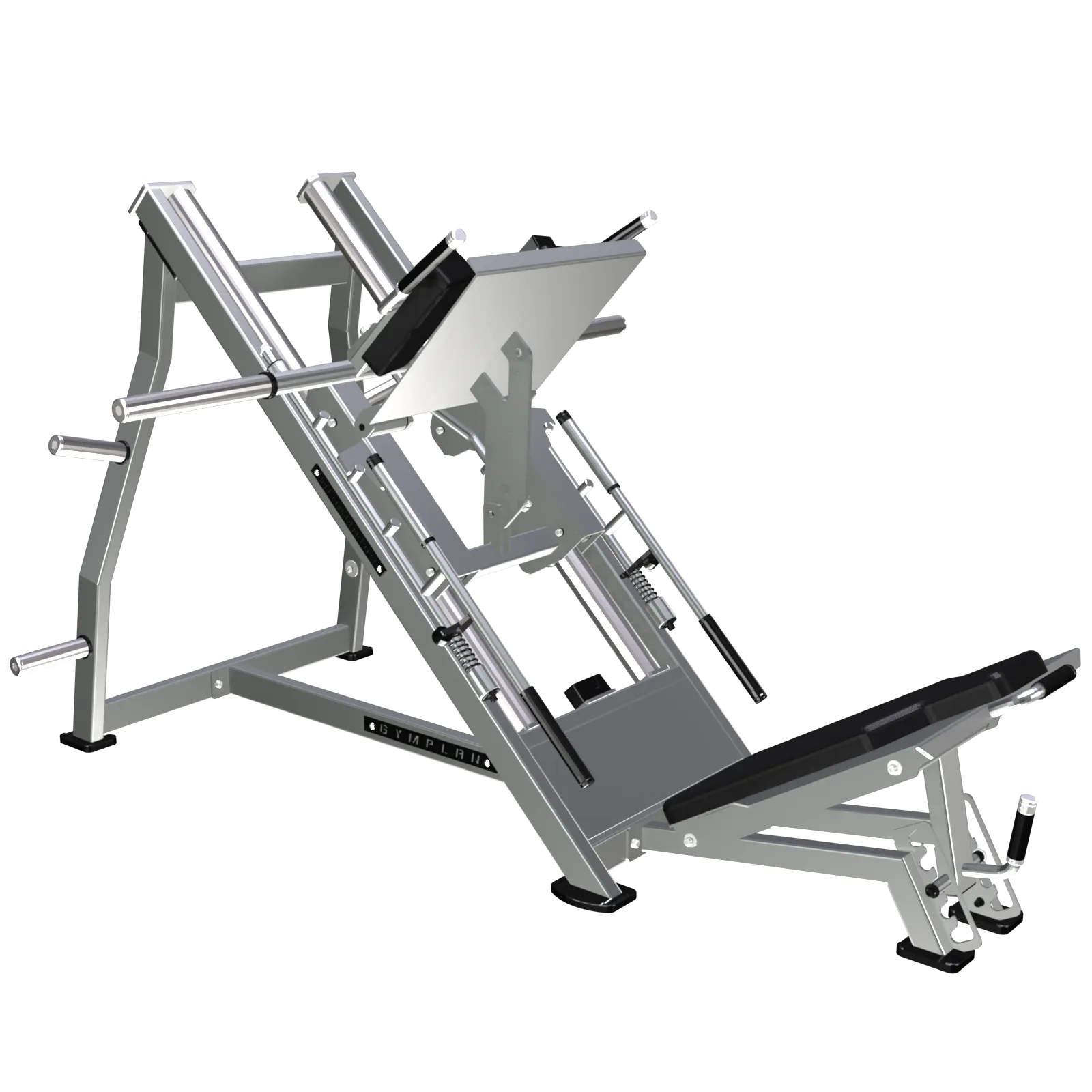 Hack squat and leg press combo - 8 serie