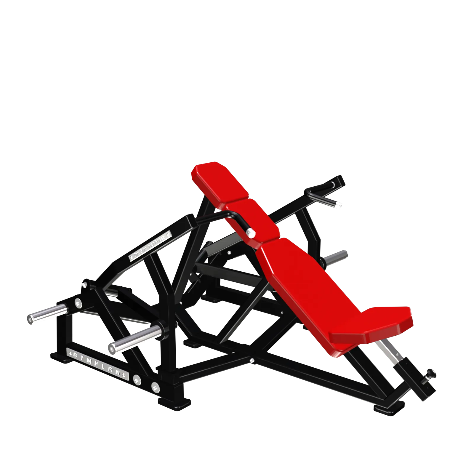 Inclined shoulder press - 8 serie