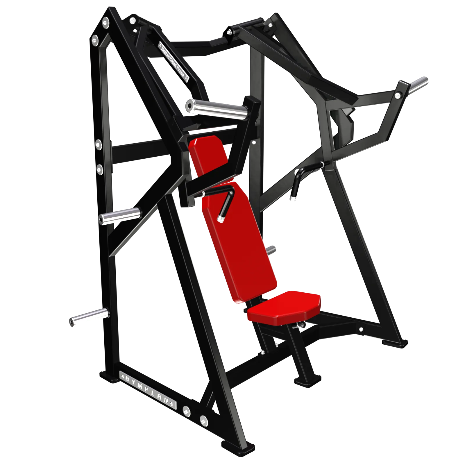 Seated chest press - 8 serie