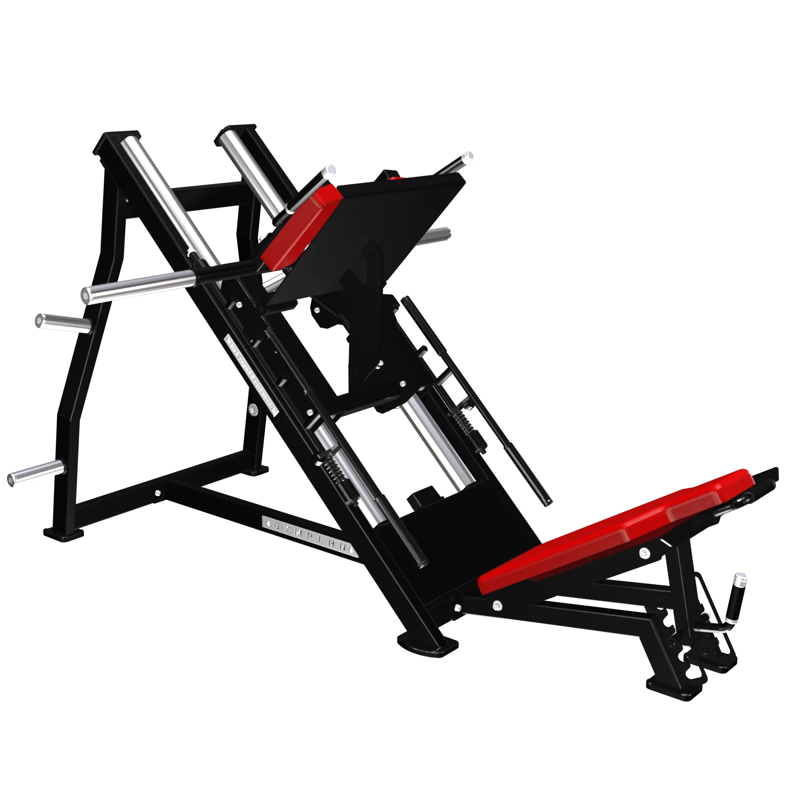 Hack squat and leg press combo - 8 serie