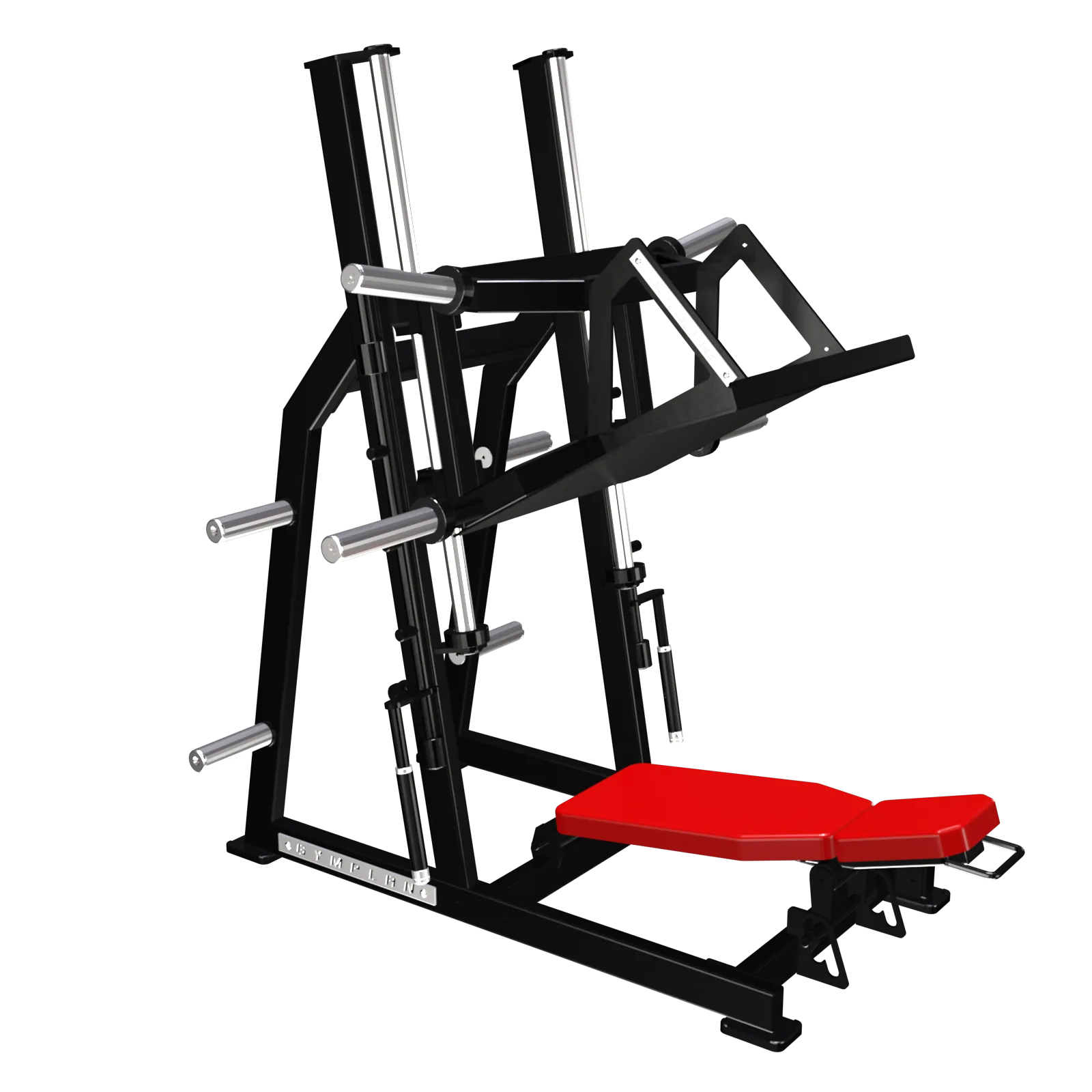 Laying leg press - 8 serie