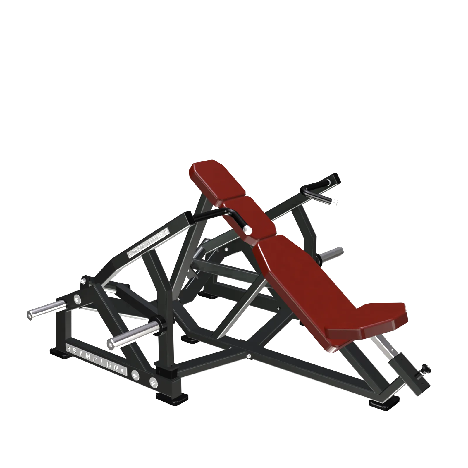 Inclined shoulder press - 8 serie