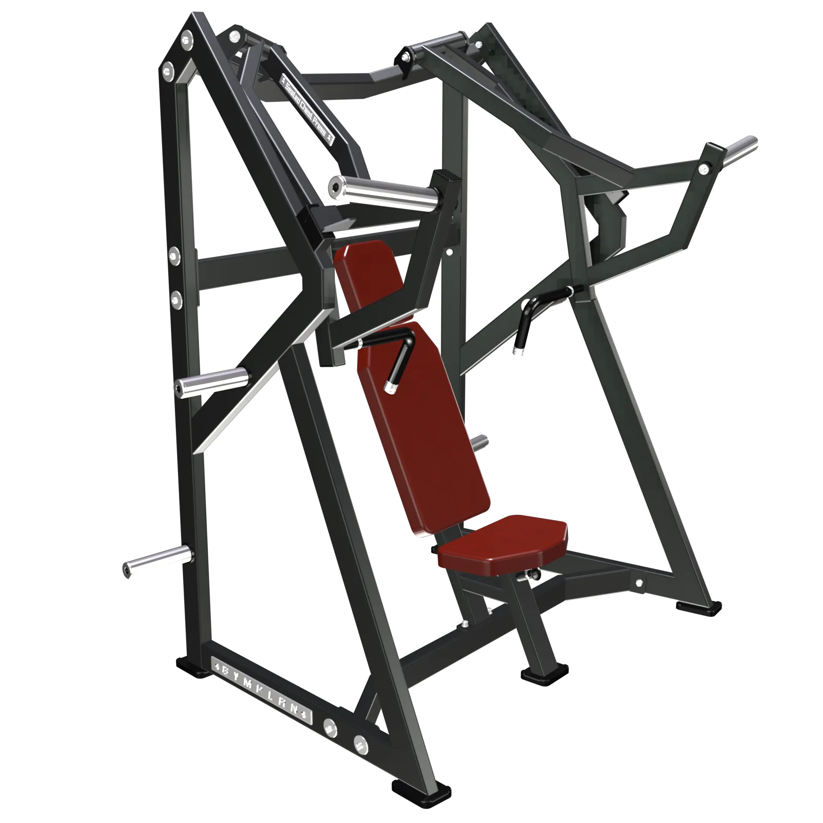 Seated chest press - 8 serie