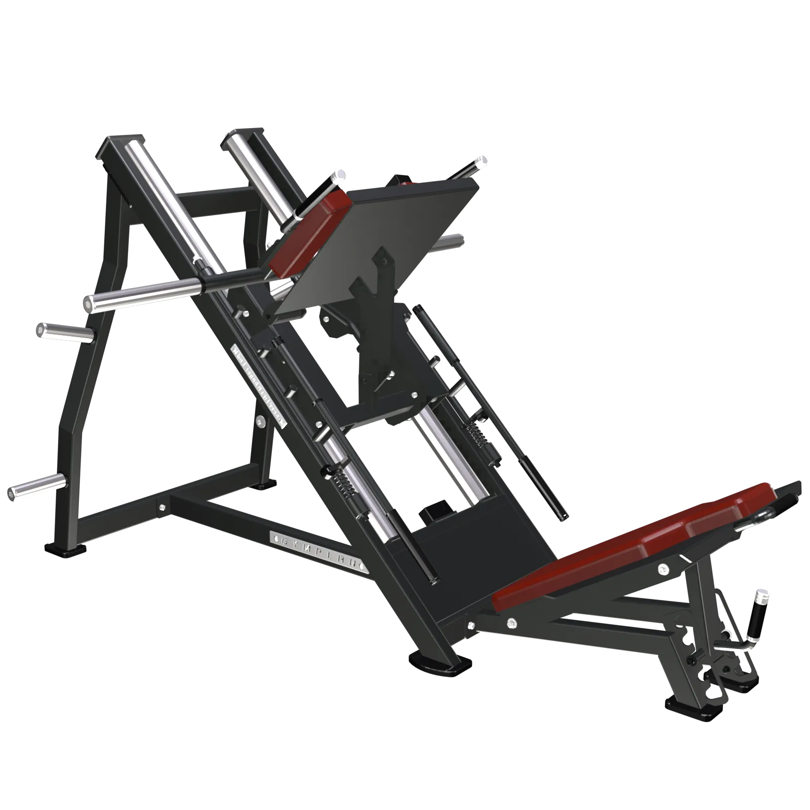 Hack squat and leg press combo - 8 serie