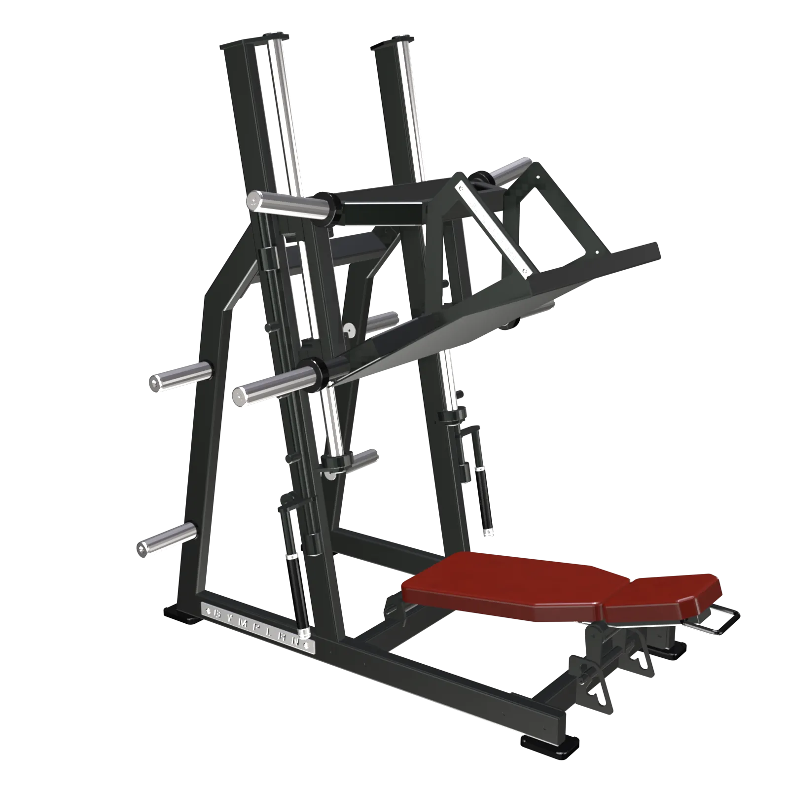 Laying leg press - 8 serie