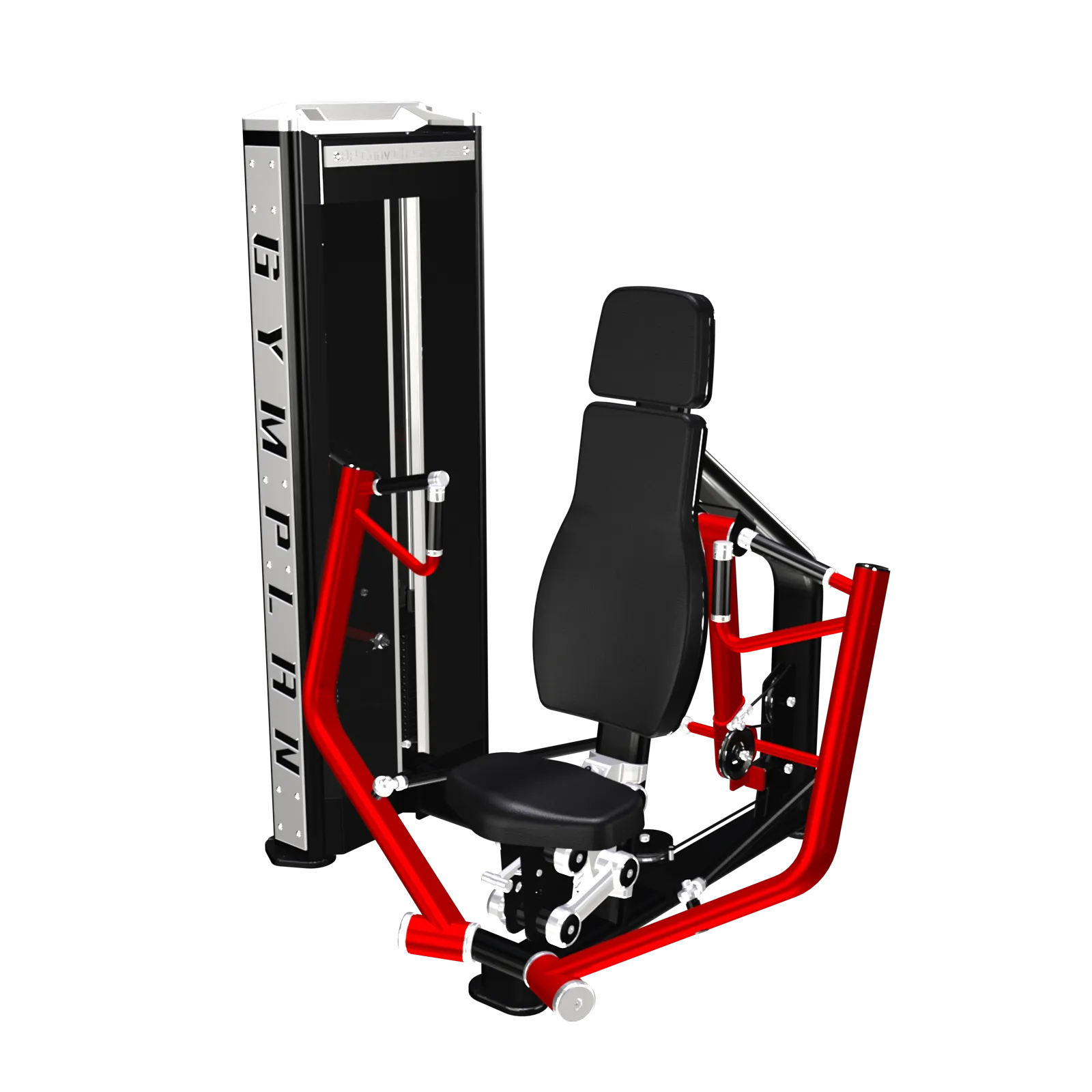 Bottom pivot converging chest press - 4 serie