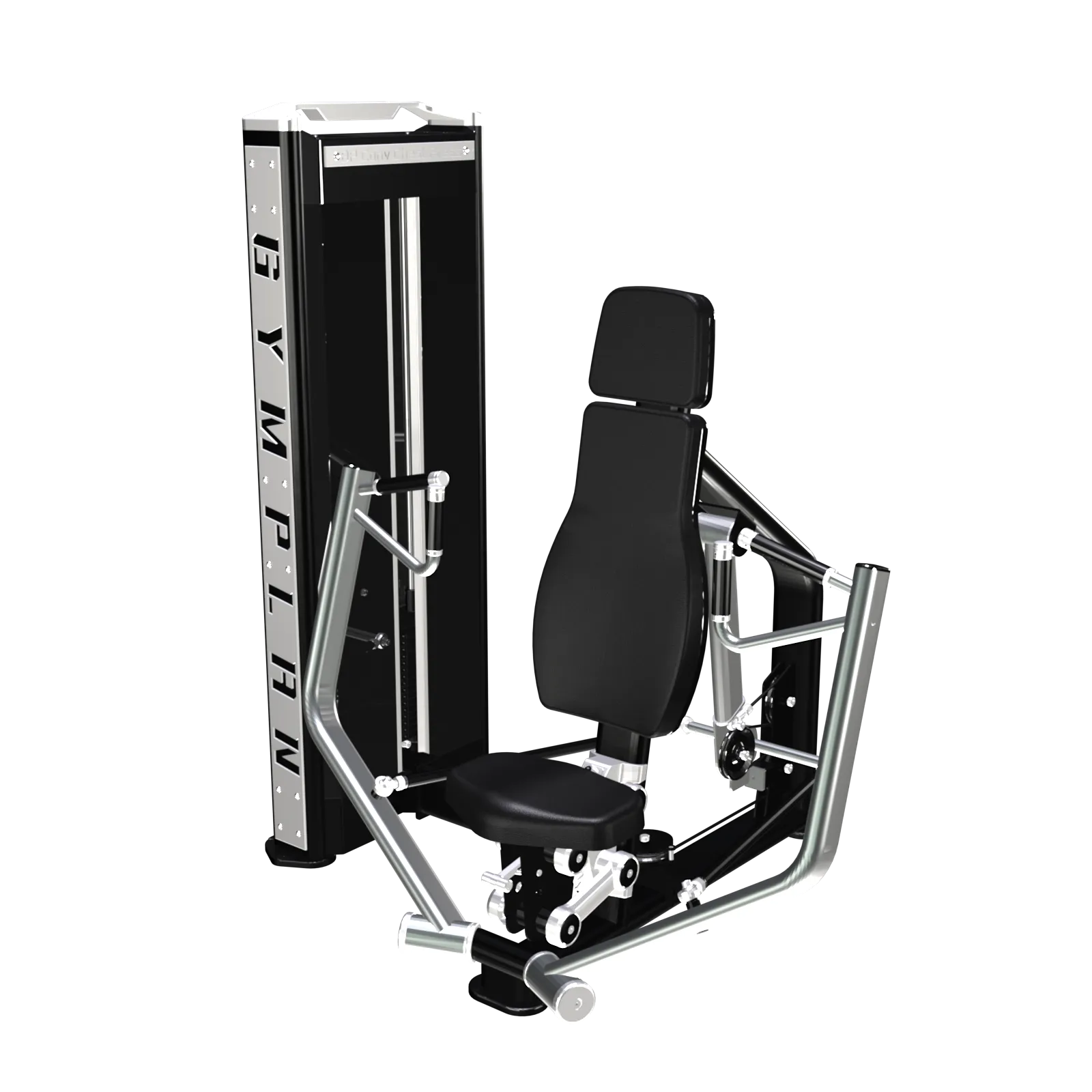 Bottom pivot converging chest press - 4 serie