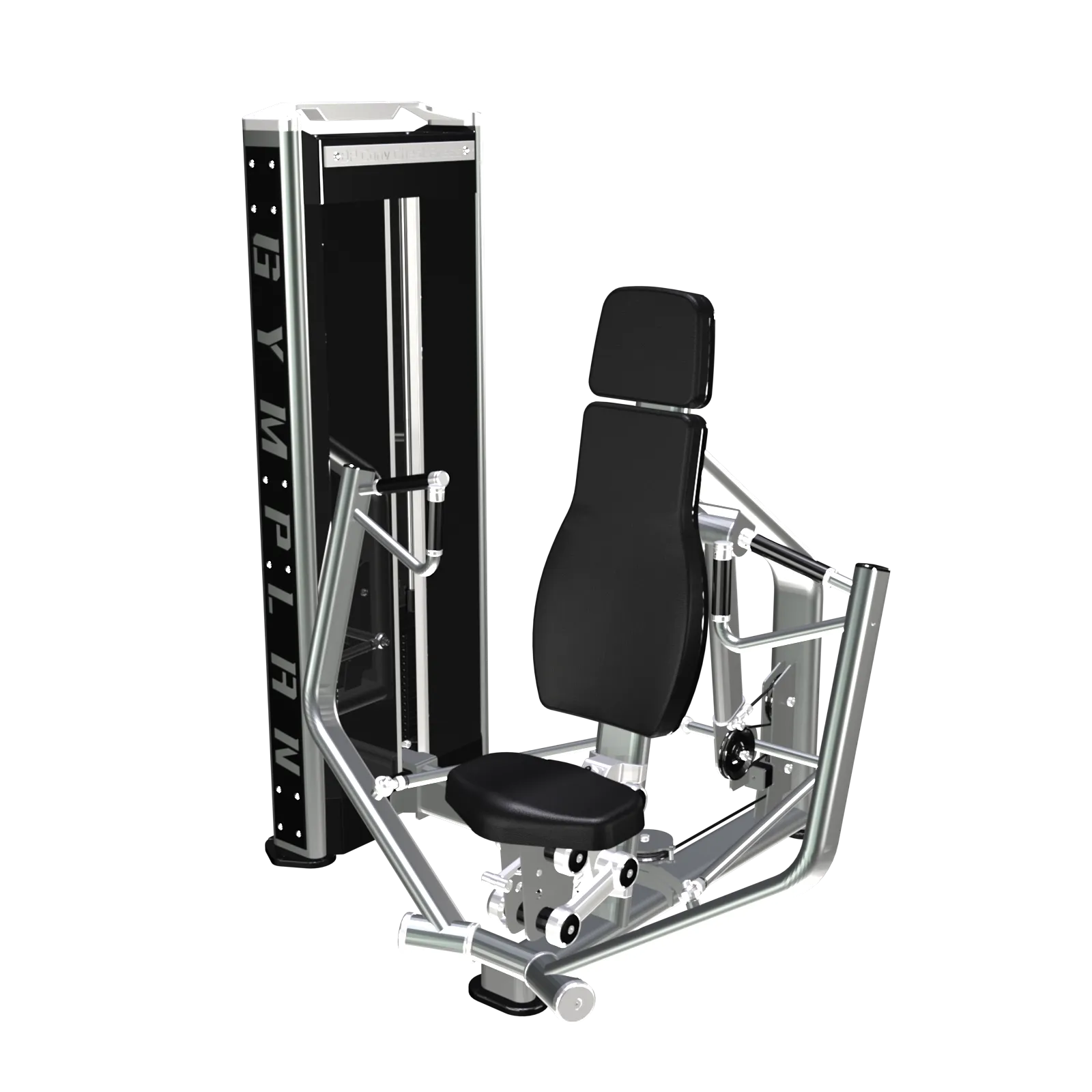 Bottom pivot converging chest press - 4 serie