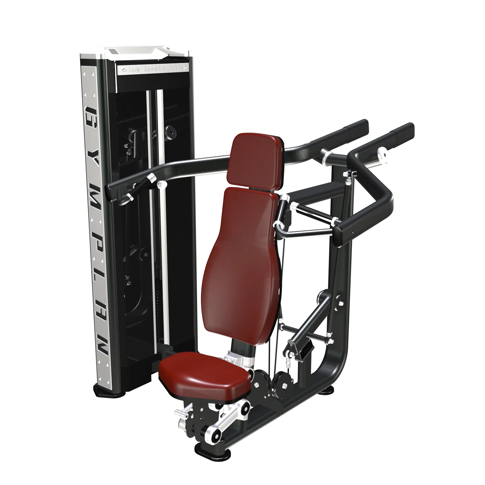 Converging shoulder press - 4 serie